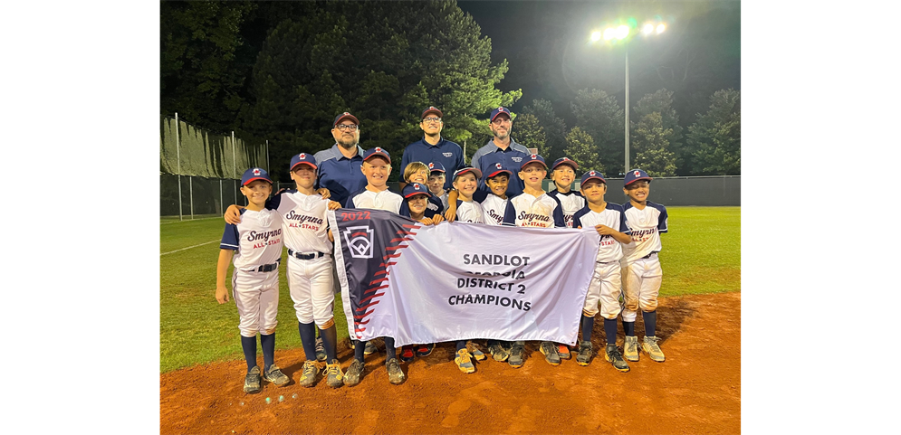 2022 District 2 Sandlot Champions