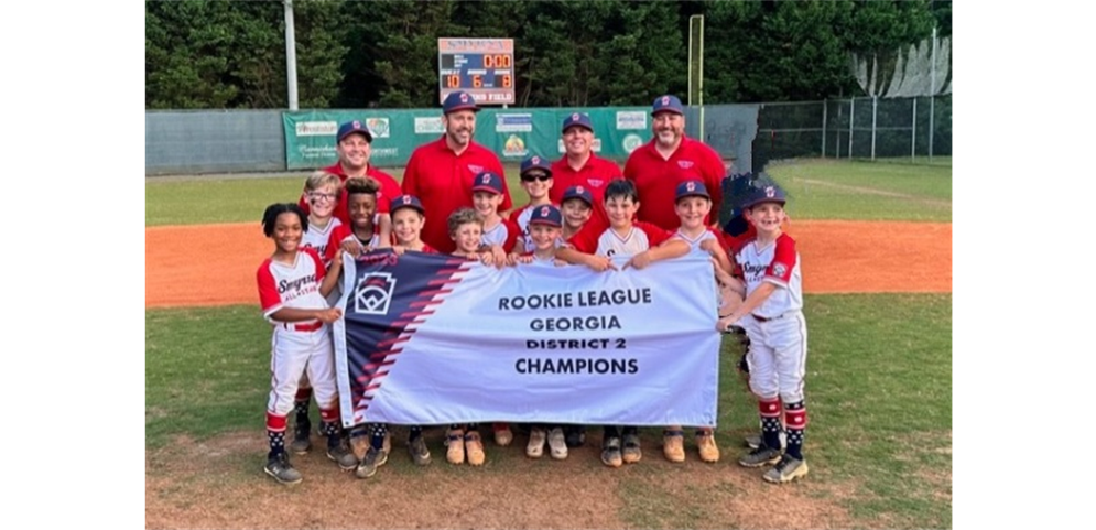 District 2 Rookie League Champions