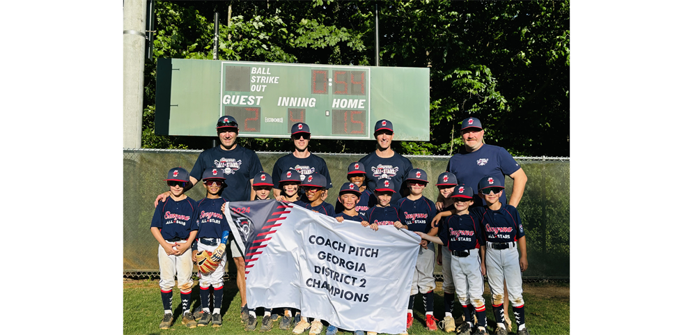 2024 District 2 Coach Pitch Champions