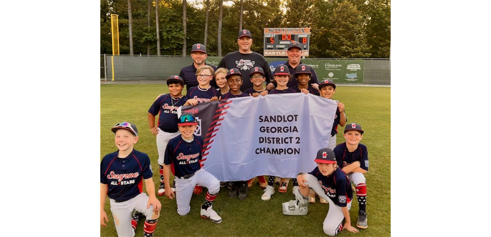 2024 District 2 Sandlot Champions